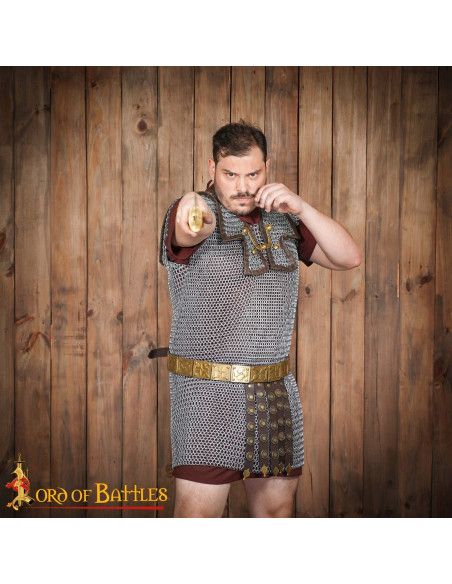 Cota de malha Lorica Romana Hamata em...