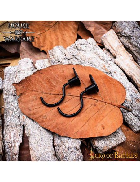 Par de suportes medievais para...