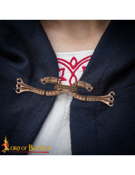 Fecho de capa celta em bronze...