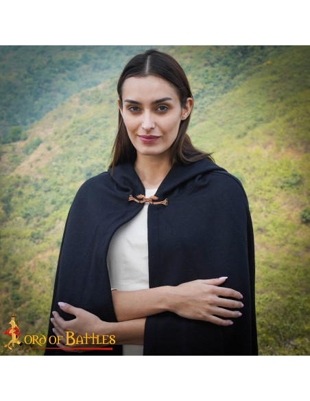 Fecho de capa vikinga com design de...