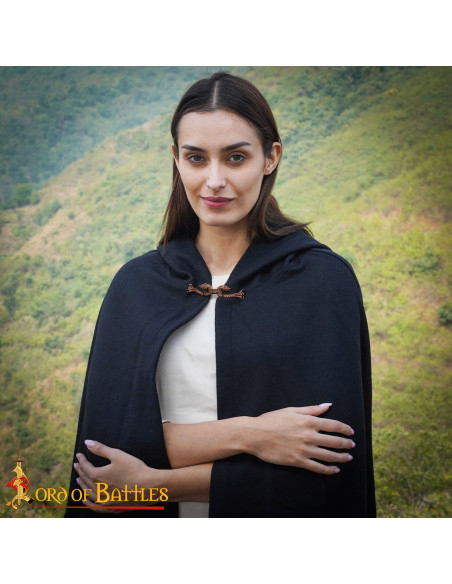 Fecho de capa vikinga com design de...