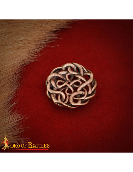Fivela celta para cinto em bronze...