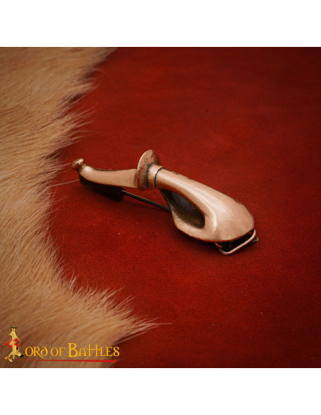 Fíbula romana do Século IV em bronze...