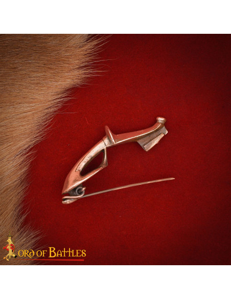 Fíbula romana do Século IV em bronze...