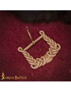 Fivela Vikinga Séculos IX-X design de nós em bronze 2