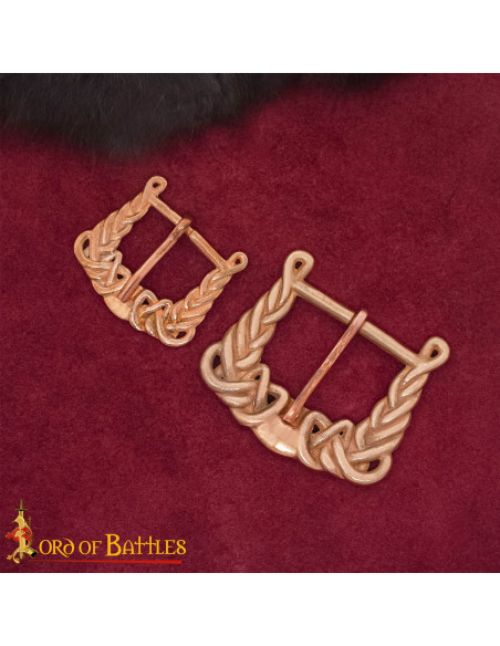 Fivela Vikinga Séculos IX-X design de...