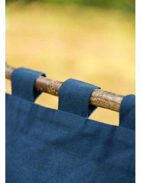 Estandarte medieval listrado,...