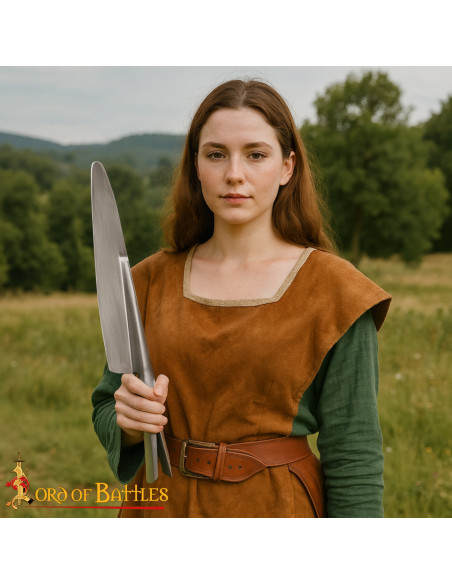 Ponta de lança medieval cônica feita...