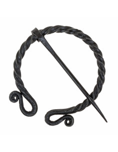 Broche Omega Romana Forjado à Mão