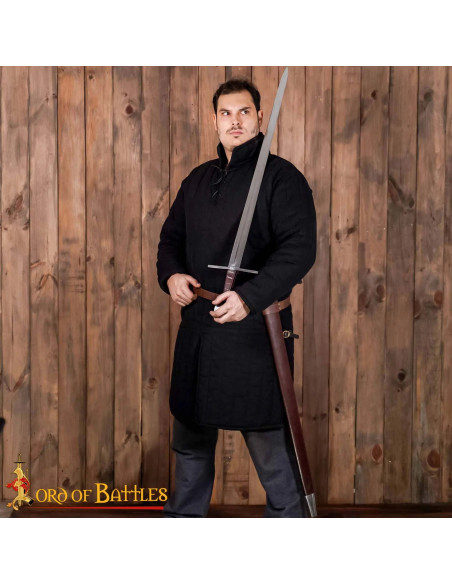 Espada Normanda Forjada à Mão Pomo Roda