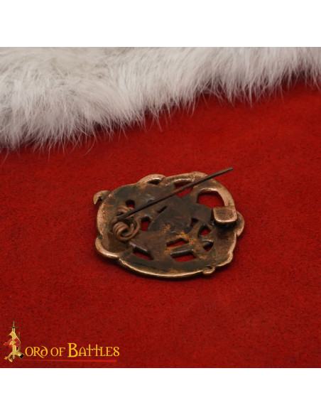 Broche de Bronze Viking Cera Perdida...