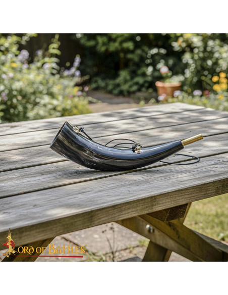 Chifre de boi viking medieval modelo...