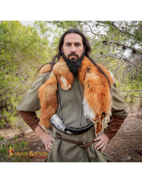 Chifre de boi viking medieval modelo...