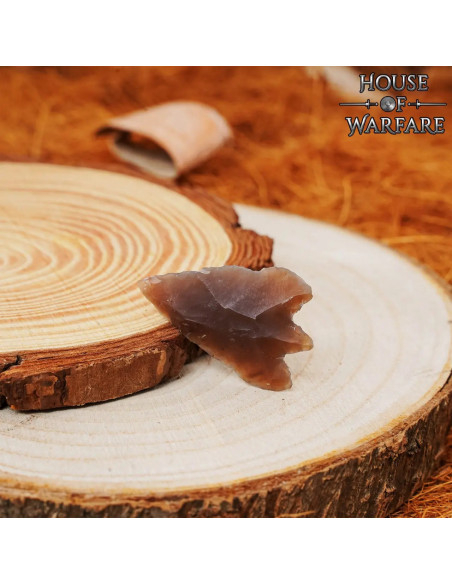 Ponta de flecha histórica de sílex (4...