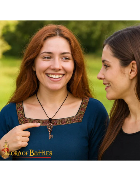 Pingente chave dragão bronze poder...