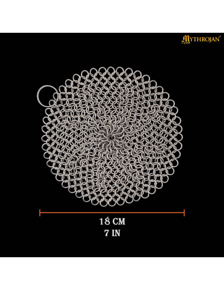 Chaveiro resistente de cota de malha...