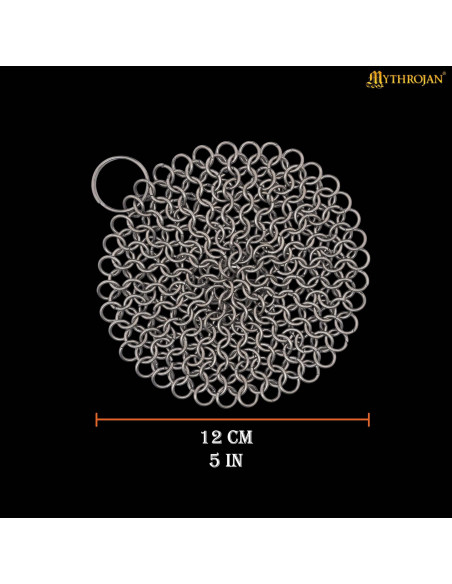 Chaveiro antistress medieval de malha...