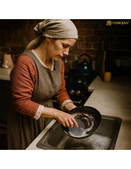 Chaveiro antistress medieval de malha...