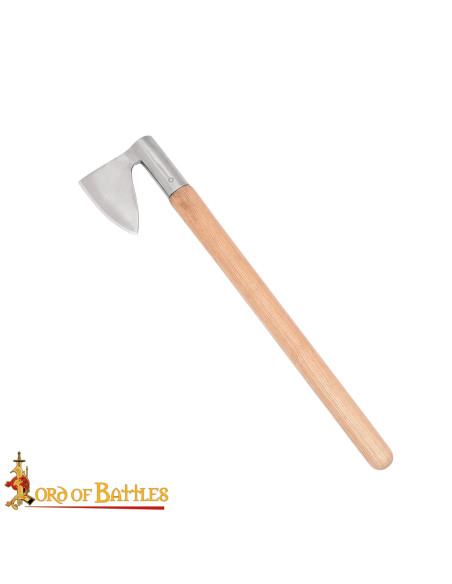 Hacha histórica do século XIV em aço...