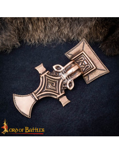 Broche Lombardo Bronze Século VI Fundição Cera