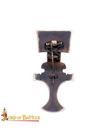 Broche Lombardo Bronze Século VI...