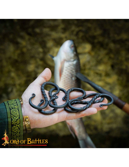 Conjunto de 5 Ganchos S medievais de...