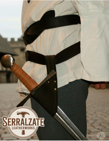 Cinto medieval duplo removível em...
