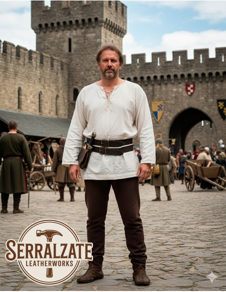 Cinturão medieval duplo desmontável...