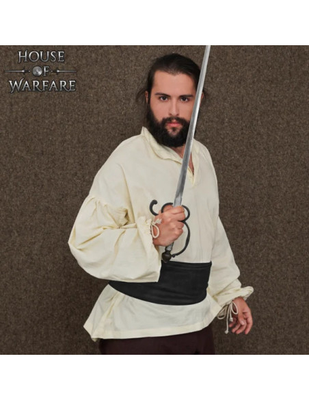 Fajín histórico negro suave e...