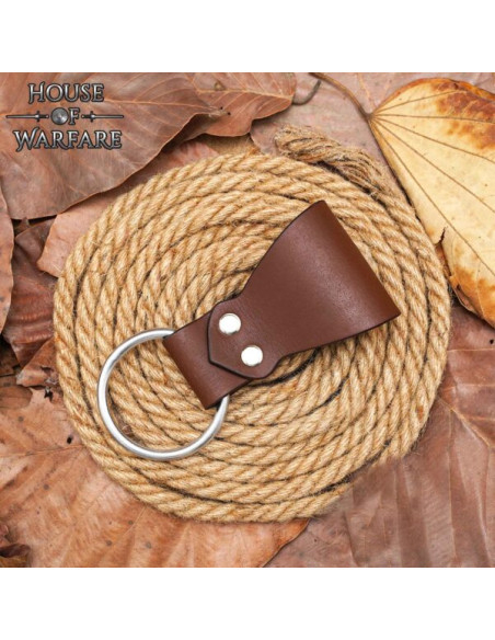 Cinto para Machadinha de Couro Marrom...