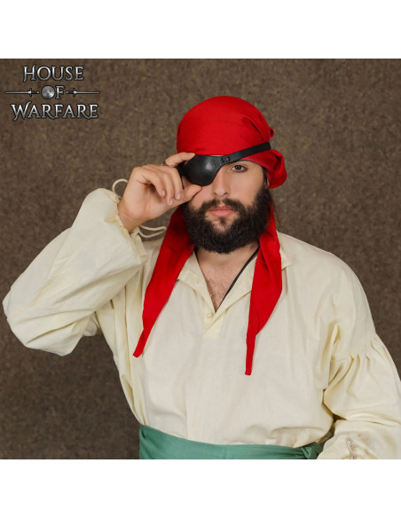 Patches de Olho Pirata em Couro...