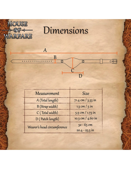 Patches de Olho Pirata em Couro...