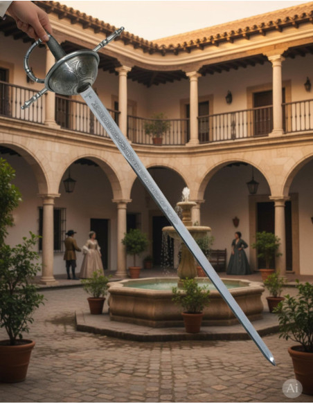 Espada espanhola Tizona, acabamento...