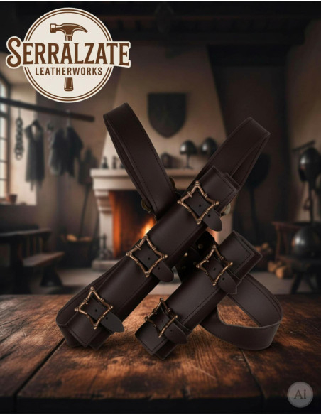 Dobrador de espadas com cinto para...