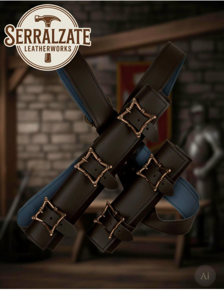 Dobrador de espadas com cinto para...