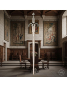 Espada Duque de Alba, acabamento rústico