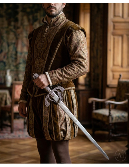 Espada Duque de Alba, acabamento rústico