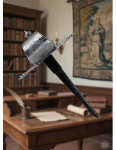 Adaga para mão esquerda com bainha 2