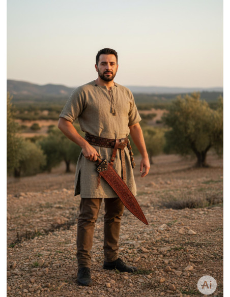 Falcata ibérica funcional artesanal...