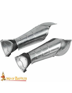 Braçadeiras de Fantasia Medieval: Protege o cotovelo e a mão