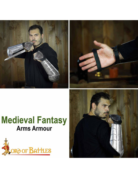 Braçadeiras de Fantasia Medieval:...