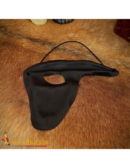 Máscara de ópera fantasia couro vilão...