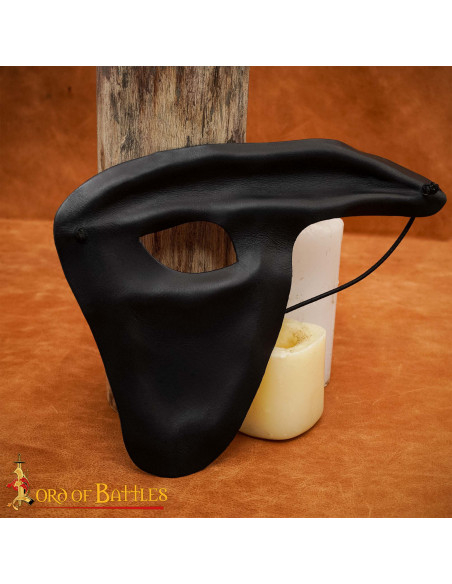 Máscara de ópera fantasia couro vilão...