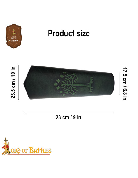 Brazales de couro para ranger com...