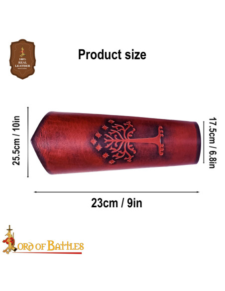 Braçadeiras de couro ranger Minas...