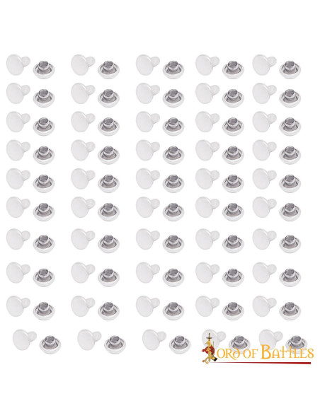 Pacote de 50 rebites decorativos...