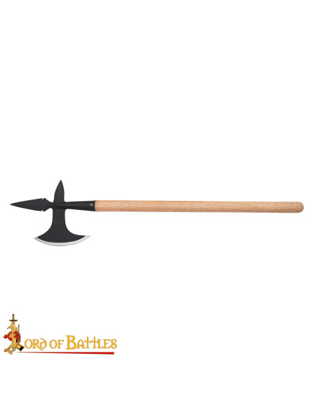 Machado de batalha medieval forjado...