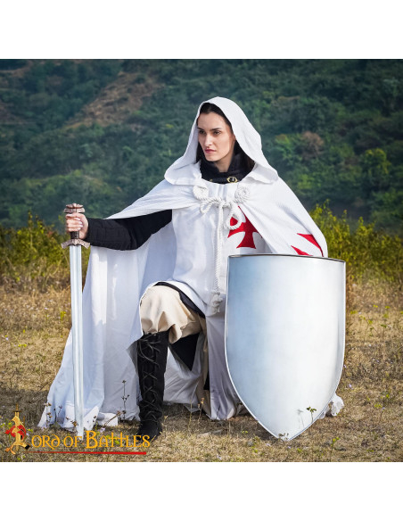 Escudo Medieval de Aço 18G...