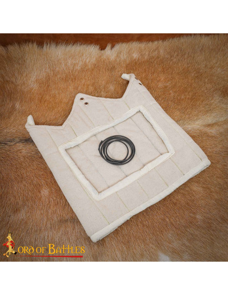 forro acolchoado de lona para...