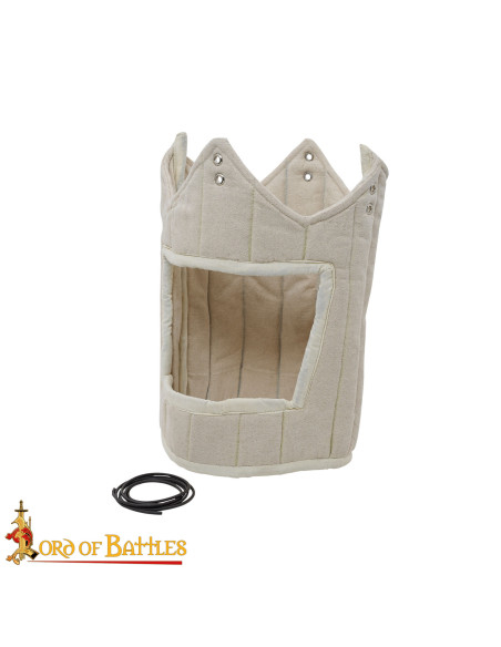 forro acolchoado de lona para...